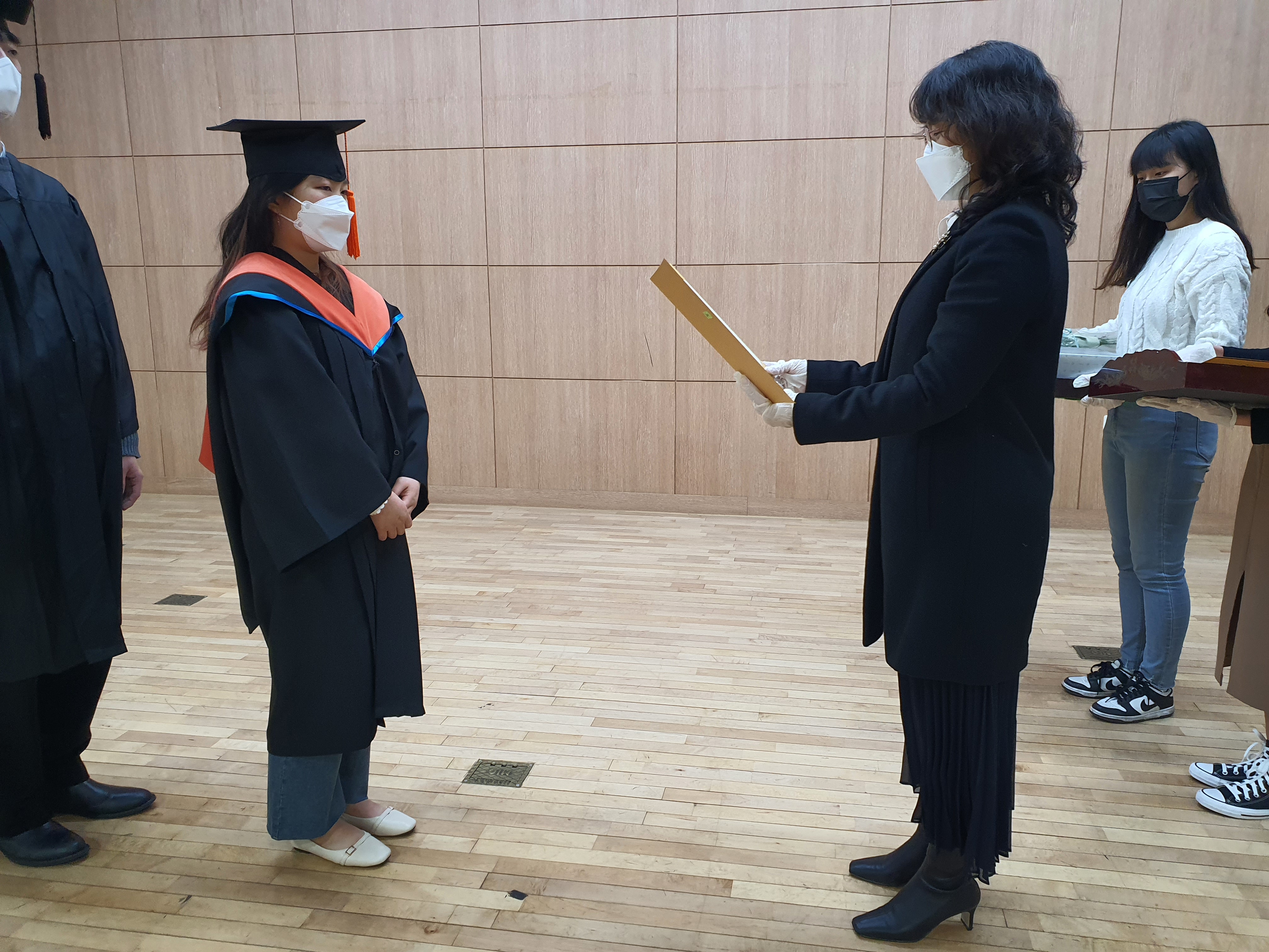 2021학년도 전기 정보통신대학 학위 수여자 시상식